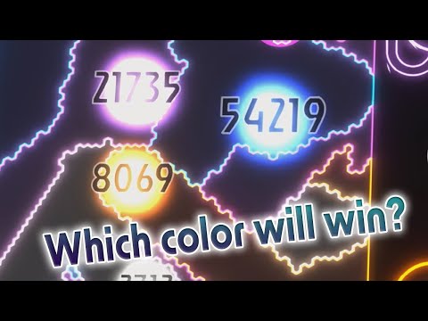 Neon Territory War with Mega Bullets! Multiply or Release #8 - [Marble Race]