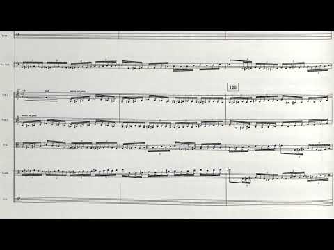 Lepo Sumera - Cello Concerto (Score Video)