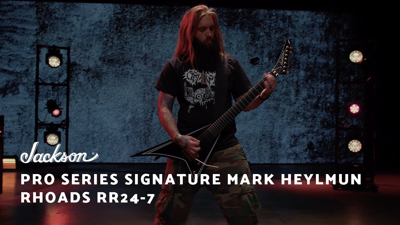Pro Series Signature Mark Heylmun Rhoads RR24-7, Ebony Fingerboard, Lux