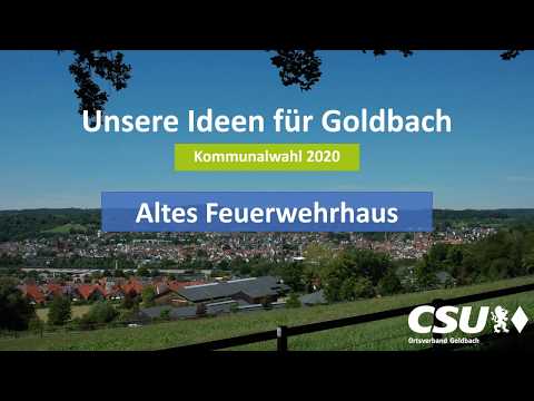 Unsere Ideen für Goldbach - Altes Feuerwehrhaus