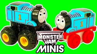 Thomas The Tank MINIS Monster Jam Custom MONSTER Truck Toy Train Mashup