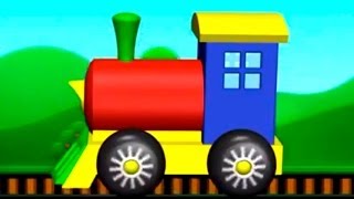 Çizgi film - Tren (Build and Play - Train) Конструктор - паровозик