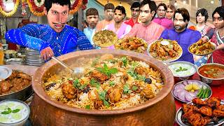 मसालेदार चिकन बिरयानी वाला Famous Spicy Chicken Biryani Wala StreetFood Hindi Kahaniya Moral Stories