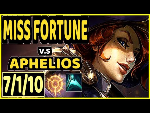 LEO (MISS FORTUNE) vs APHELIOS - 7/1/10 KDA BOTTOM ADC CHALLENGER GAMEPLAY - KR