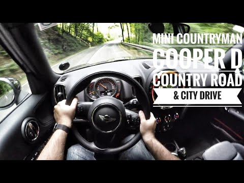 Mini Countryman Cooper D (2017) - POV Country Road and City Drive