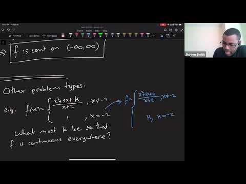 Math 1203-R04 Lecture 11 - More on Continuity; and The Derivative