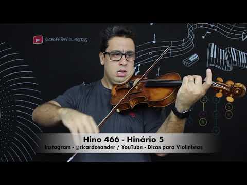 Hino 466 Violino Hinário 5 CCB