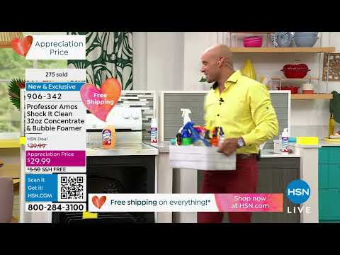 Professor Amos Shock It Clean 32 oz. Concentrate   Bubbl...