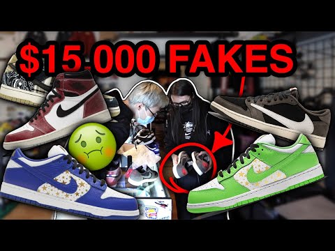 A Customer Brought in Over $15,000 Worth of FAKE Sneakers!