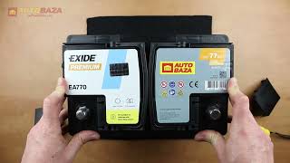 Exide EA770 - відео 2