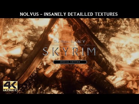 SKYRIM SE Ultra Modded 4K 2020 - Insanely detailed textures | NOLVUS MODDING GUIDE | MODLIST