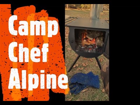 Checking out the Camp Chef Alpine stove