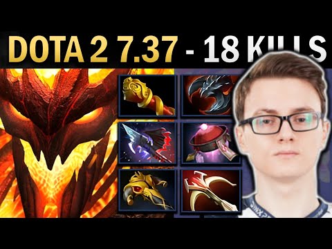 Shadow Fiend Gameplay Miracle with 18 Kills and MKB - TI14