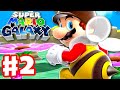 Super Mario Galaxy Gameplay Walkthrough Part 2 Honeyhive Galaxy Super Mario 3D All Stars