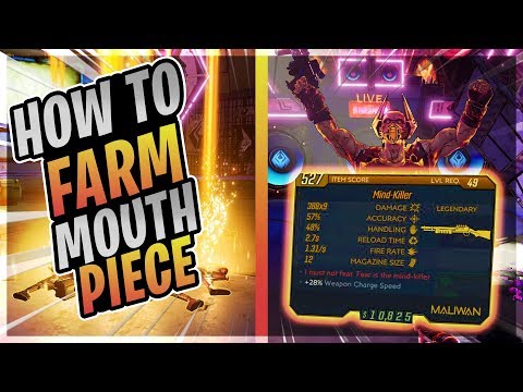 Borderlands 3 │EASY Guide on How To Farm Mouthpiece