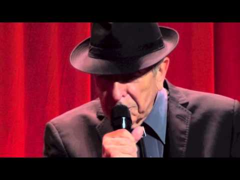 Leonard Cohen, I've Got a Little Secret, 12-09-2013