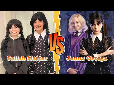 Salish Matter VS Jenna Ortega Transformation 👑 New Stars From Baby To 2025