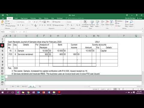 Gr 8 CRJ fill in transactions