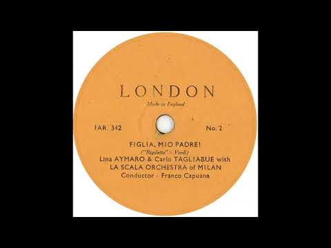 RIGOLETTO - Veglia o donna - baritono Carlo Tagliabue