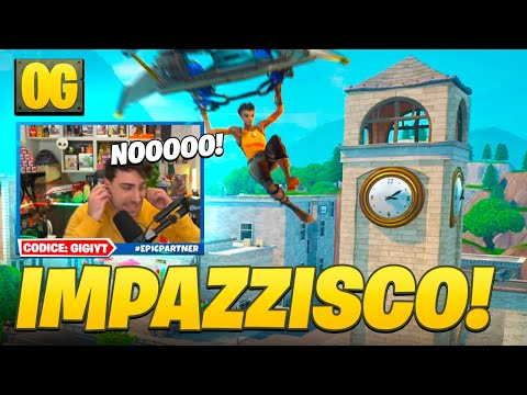 PERDO la Sanità MENTALE Atterrando a PINNACOLI in OG! *Abbassa il Volume* Fortnite OG ITA
