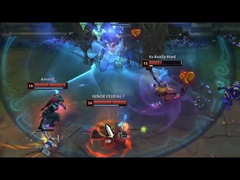 When you find the perfect angle for a Pentakill