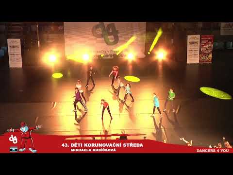 43. DĚTI KORUNOVAČNÍ STŘEDA VÁNOČNÍ SHOW DANCERS 4 YOU 2018