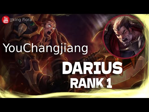 🔴 Rank 1 Darius vs Nasus - YouChangjiang Darius Guide