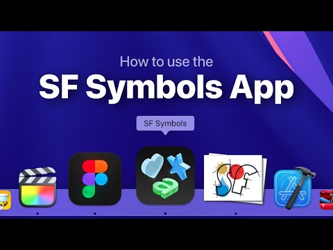 How to Use the SF Symbols App on Mac