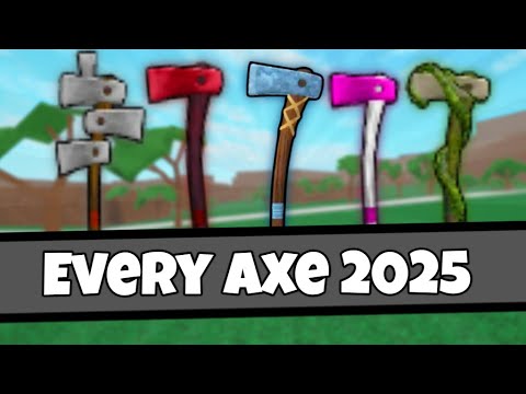[2025] EVERY axe in Lumber Tycoon 2 Roblox