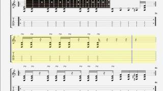 Black Bomb A   Laws Phobia GUITAR TABLATURE