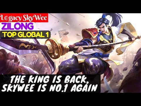 The King Is Back, SkyWee is No.1 Again [Top Global  1 Zilong] | Lϵgacy SkyWee Zilong Mobile Legends