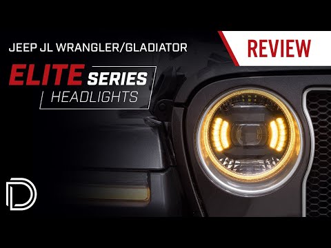 We've entered the headlight game. NEW Elite Series JL Wrangler & Gladiator Headlights!