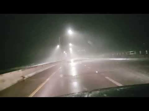 TERRIFYING Drive over the Eau Gallie Causeway in Melbourne,  FL during Hurricane Nicole 11.10.2022