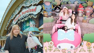 visiting sanrio puroland (tokyo's hello kitty theme park) | 2023 Japan & Korea Trip - DAY 6