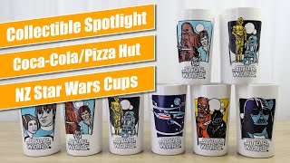 Vintage NZ Pizza Hut Coke Cups (1977) - Star Wars Collectible Spotlight