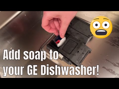 How to use dishwasher pods in GE dishwasher !