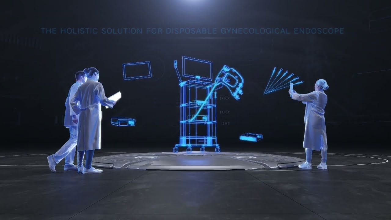Jiyuan Medical Disposable Electronic Hysteroscope