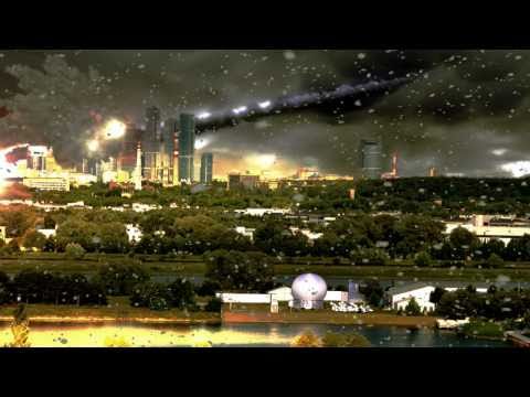 Giant Meteor hits Moscow City