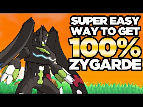 SUPER EASY Way to Get 100% Zygarde Complete Form in Pokemon Ultra Sun and Moon | Austin John Plays