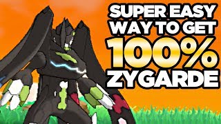 SUPER EASY Way to Get 100% Zygarde Complete Form in Pokemon Ultra Sun and Moon | Austin John Plays