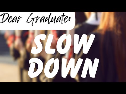 5 Things I’d Tell Every Graduate (in Latin) (novice/intermediate)