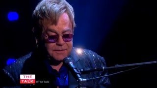 Elton John - Levon - The Talk Feb 26 2016