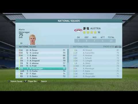 FIFA 16 National Teams - Austria