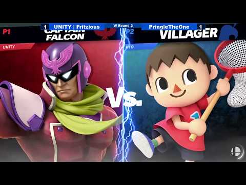 [08/10/19|SSBU] WR2: UNITY|Fritzious (Captain Falcon) VS PringleTheOne (Hero, Villager)
