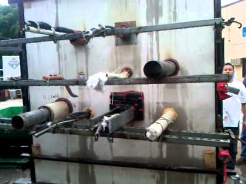 Non Fireside after Hose Stream Test