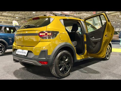 New DACIA SANDERO STEPWAY FACELIFT (2026) - PRACTICALITY, dual floor trunk & storage areas
