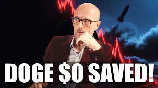 Elon Musk Admits DOGE Was a Failure!