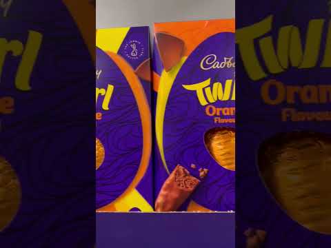Cadbury twirl Orange Flavour #yum #shorts