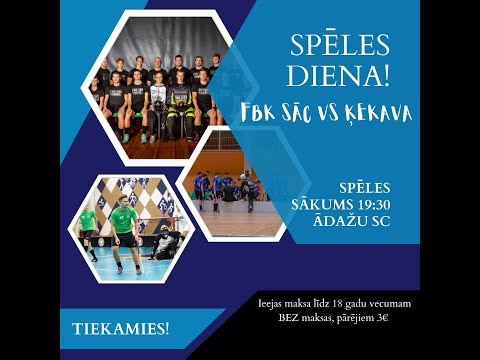 ELVI LĪGA, 07.10, 19:30, FBK SĀC - Ķekava, Ādažu SC