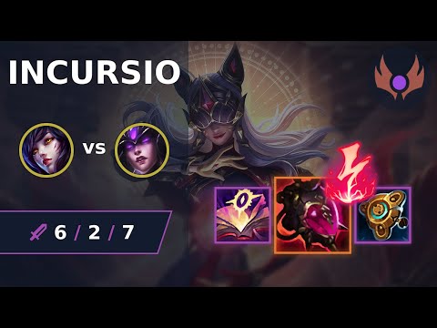 [ Incursio ] Ahri MID vs Syndra | OCE MASTER | LOL Season 2024